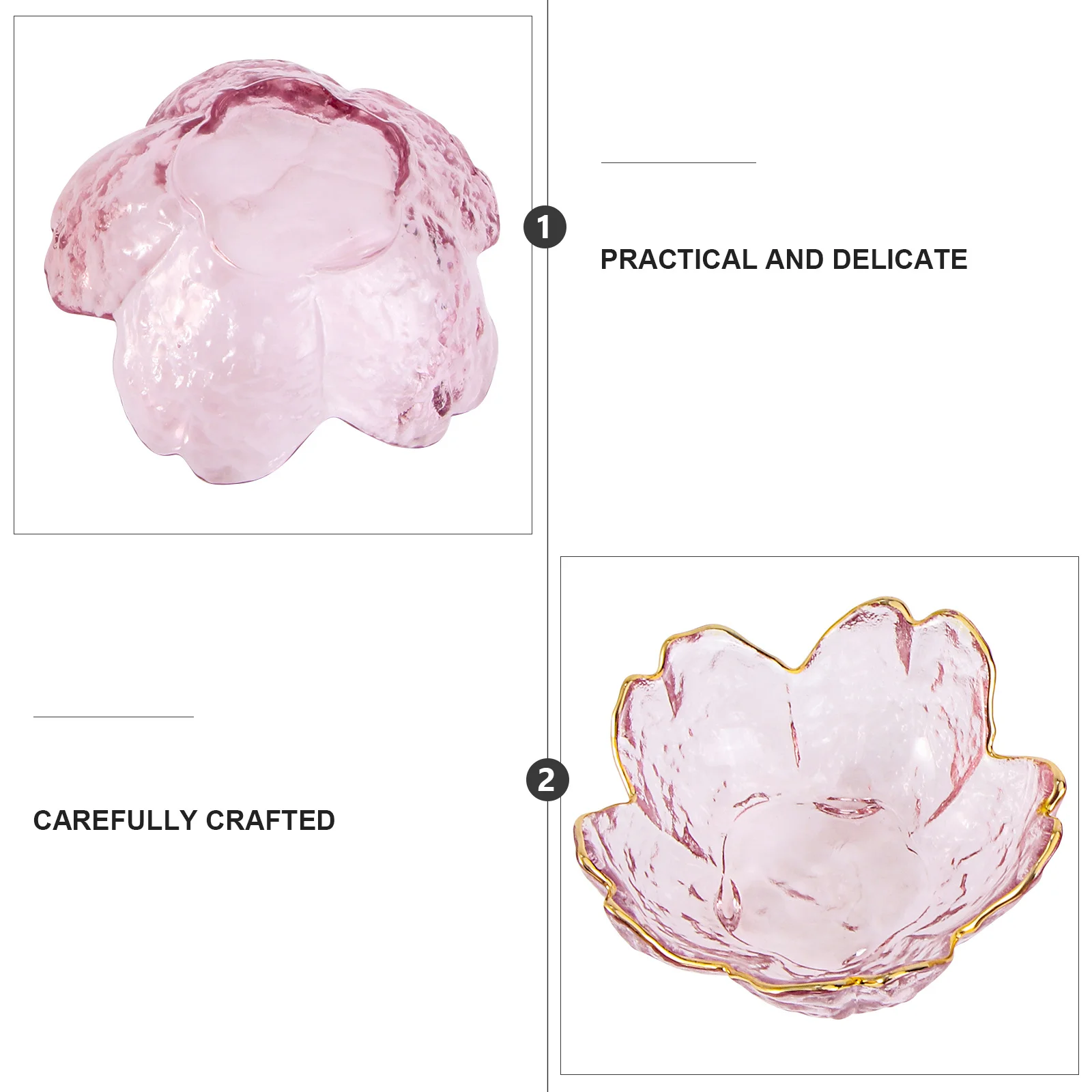 

2Pcs Dishes Premium Glass Seasoning Plates Bright Colors Versatile for Sauces Snacks Appetizers Kitchen Supply Grey