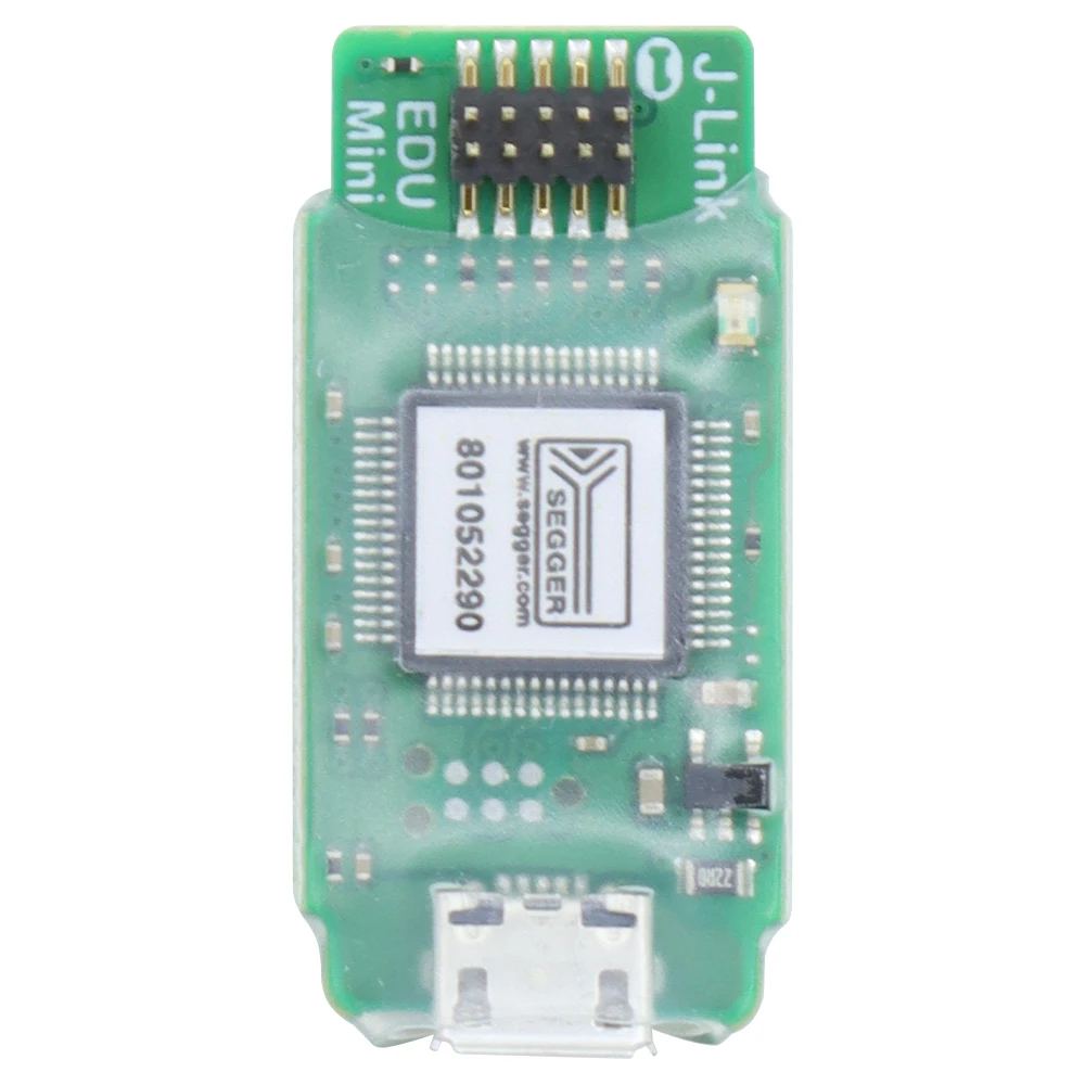 FOR SEGGER J-Link Edu Mini 8.08.91 Debugger Programmer Emulator JTAG SWD USB-C 200 KB/s Unlimited Flash Breakpoints 18x50mm Card