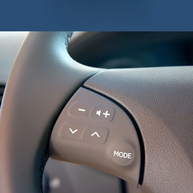 1Set L + R 2006-2012 لكزس ES350 84250-33190 أسود رمادي عجلة القيادة التحكم في مستوى الصوت متعددة الوظائف زر التبديل غطاء