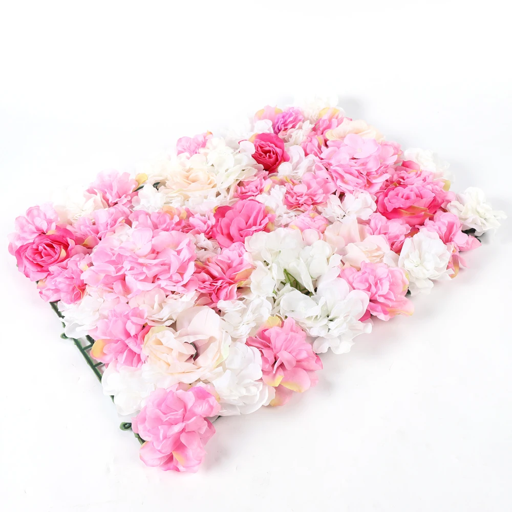 

Реалистичная цветочная стена из шелка и пластика, реалистичный 3D-дизайн, не требующий обслуживания, для использования в помещении и на открытом воздухе