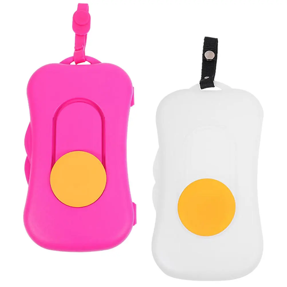 

2Pcs Portable Baby Wipes Box PP Material Outdoor Travel Refillable Wet Tissue Dispenser Baby Wipes Box