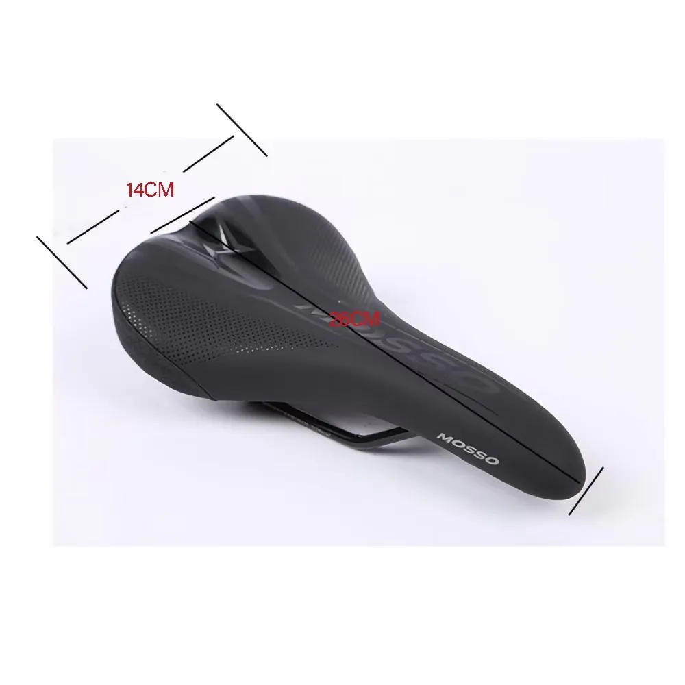 MOSSO SD12 MTB Road Bicycle Saddle Bike Seat Forged Steel Cushion Bicycle Accessories For Mens