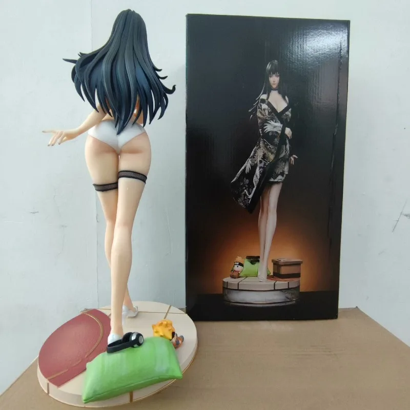 ฟิกเกอร์อนิเมะเกม ฮิโนะตะ ฮิยูกะ ขนาด 45 ซม. เสื้อผ้าเปลี่ยนได้ ของสะสมอนิเมะ โมเดลตั้งโต๊ะ ของตกแต่ง ของขวัญวันหยุด