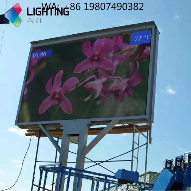 

Factory Price P10 Outdoor Fixed LED Display RGB Waterproof Advertising Digital Billboard