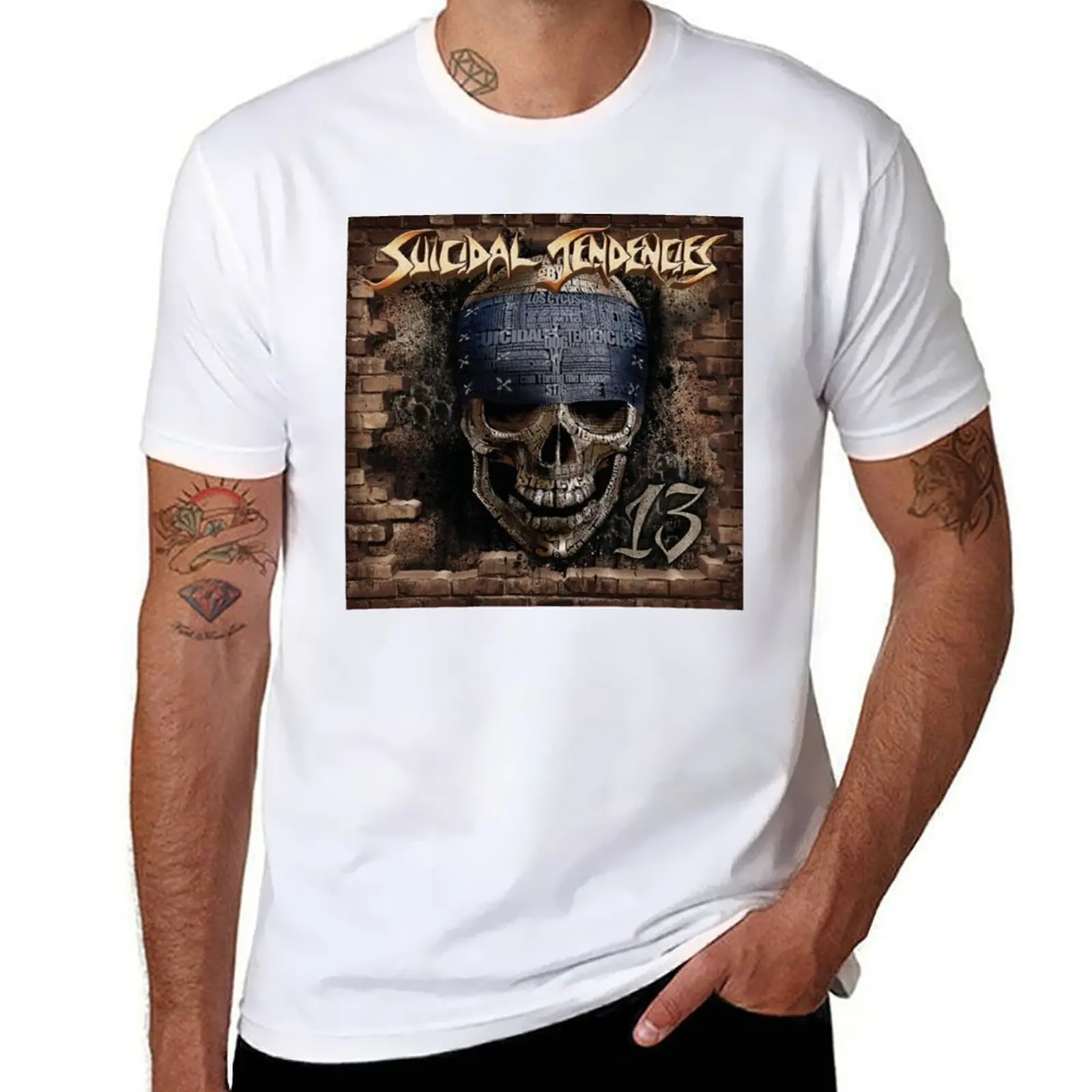 

Suicidal Tendencies - 13 album 2013 T-Shirt t shirts designer t shirt man casual T-Shirt