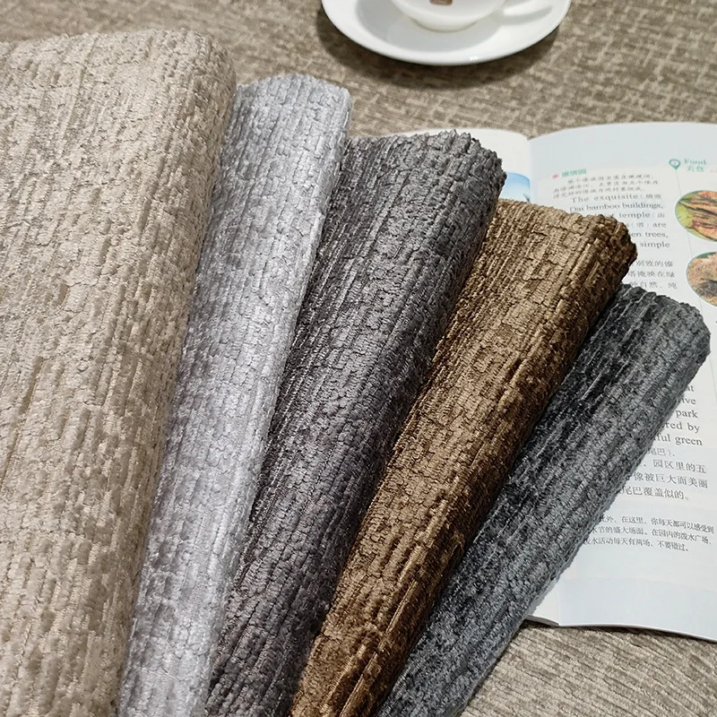 Light Luxury Chenille Sofa Cover for Living Room Solid Color Sofa Cushion L Shaped Sofa Cover Non-Slip Couch Armrest Backrest image 3