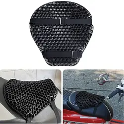 Gel Honeycomb Motorcycle Cushion Universal Comfort Damping Absorbing Pressure Relief Breathable Cushions