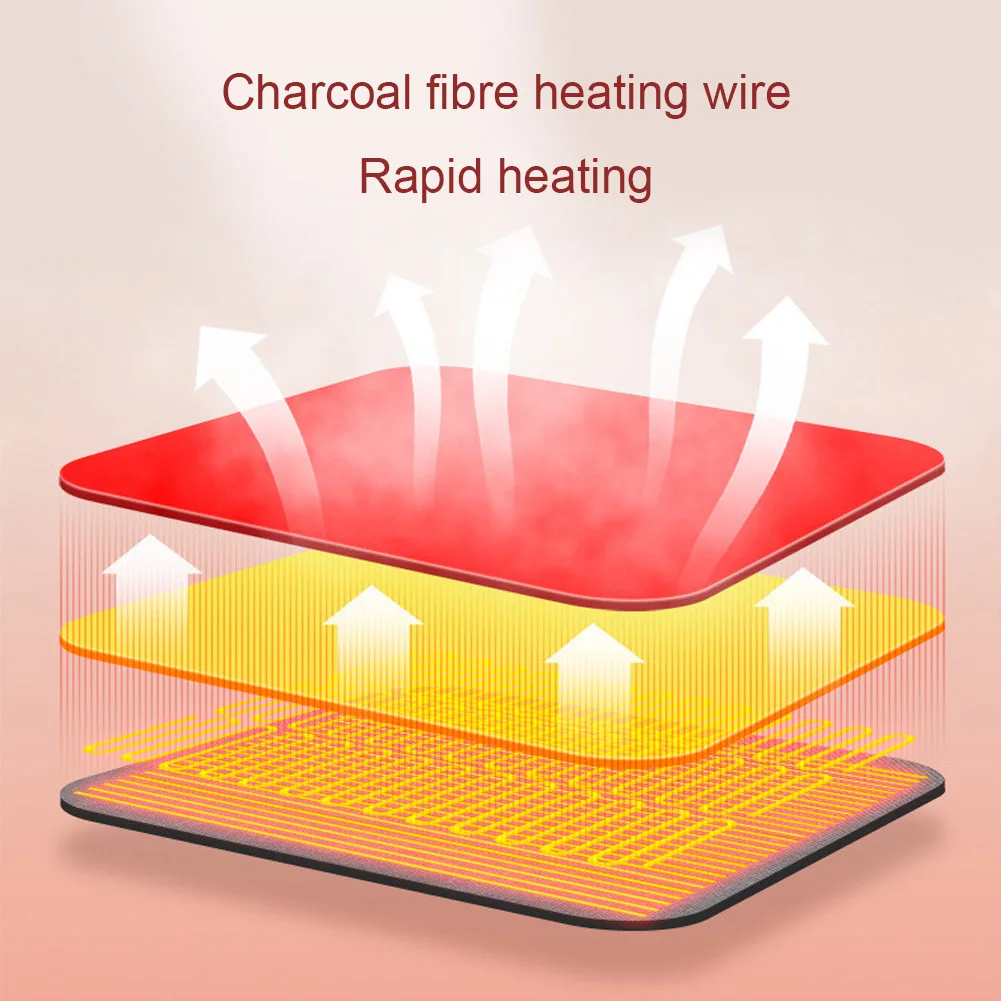Chaussettes chauffantes électriques 5V résistantes au froid, en coton modal 3s, chauffage rapide, lavables pour le ski en plein air et la randonnée (batterie non incluse)