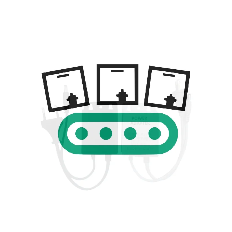 1Pcs Waterproof Black DC12V 2A EU/US Plug Power Adapter For CCTV Security Surveillance AHD Camera Charger