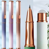 Creative 0.38mm Tip Fountain Pen Erasable Colorful Neutral Pen Replaceable Ink Sac Gel Pen Writing Drawing Tool