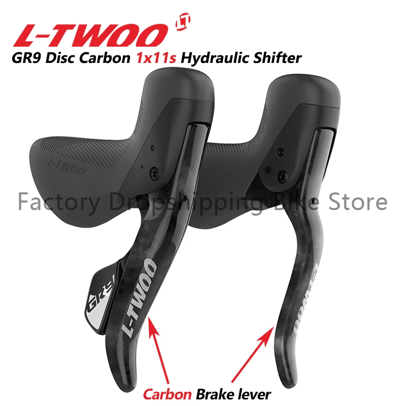 LTWOO GR9 1x11 Speed Hydraulic Brake Gravel Road Bike Groupset 11V Carbon Fibre Shifter Lever Damping System Rear Derailleur