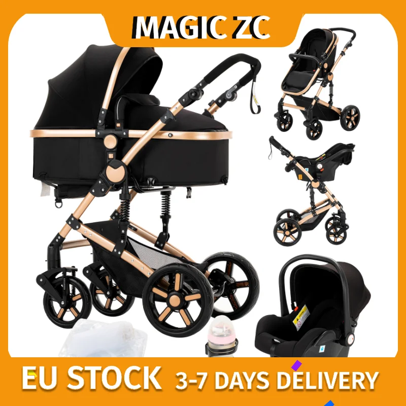 Lightweight strollers Baby stroller Stroller for baby Baby pram Baby carriage  Baby cars 3 in 1 stroller four wheel strollers