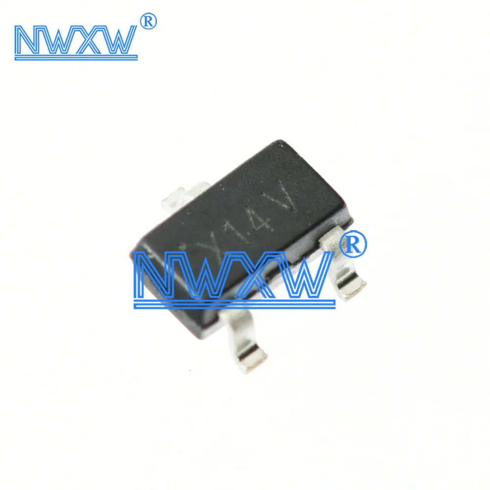 Screen printing X14V AO3401 SOT-23 withstand voltage 30V current 4.2A large chip P-channel patch x14V