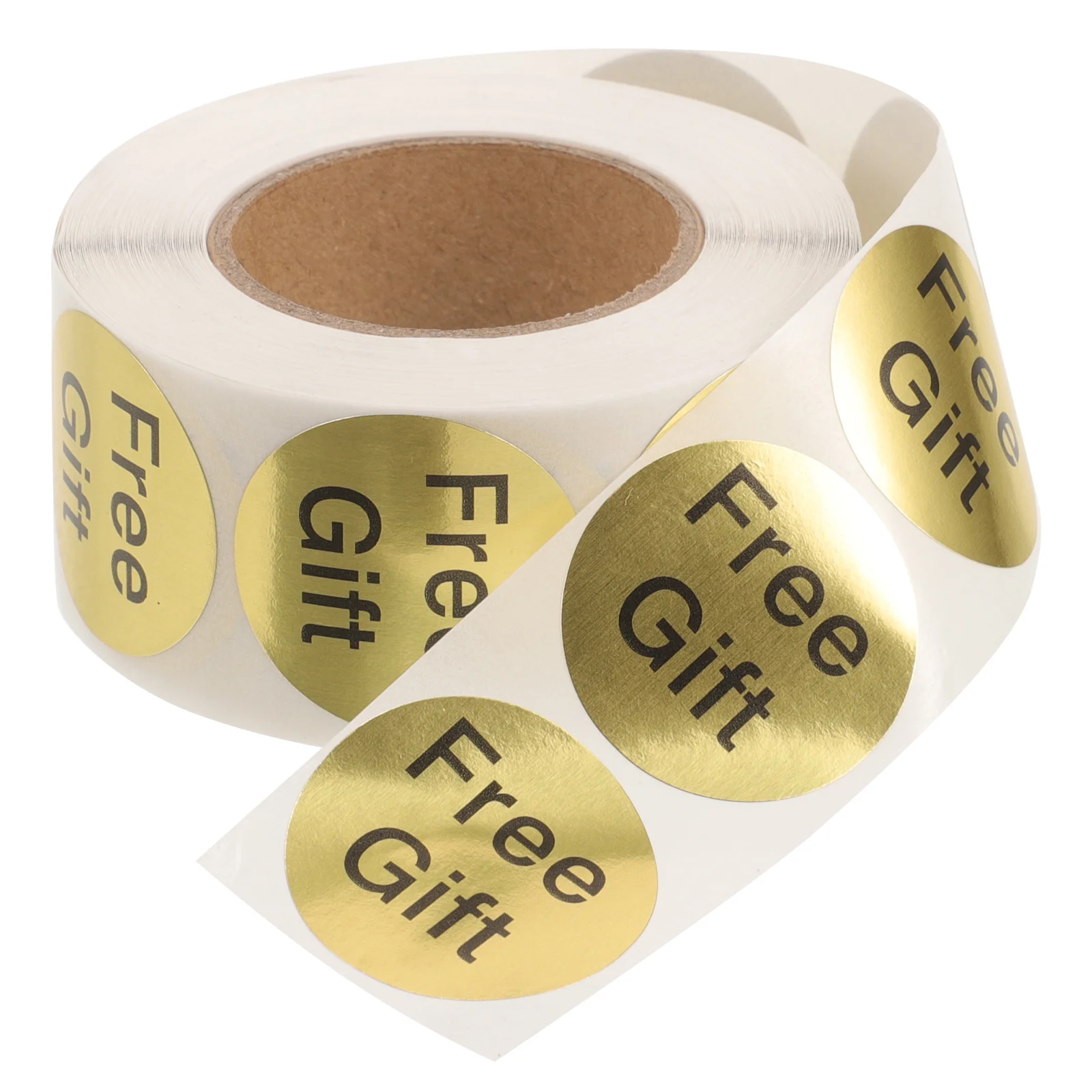 500Pcs Free Gift Label Stickers Customer Appreciation Adhesive Sticker for Gift Packaging and Business Adhesive Label