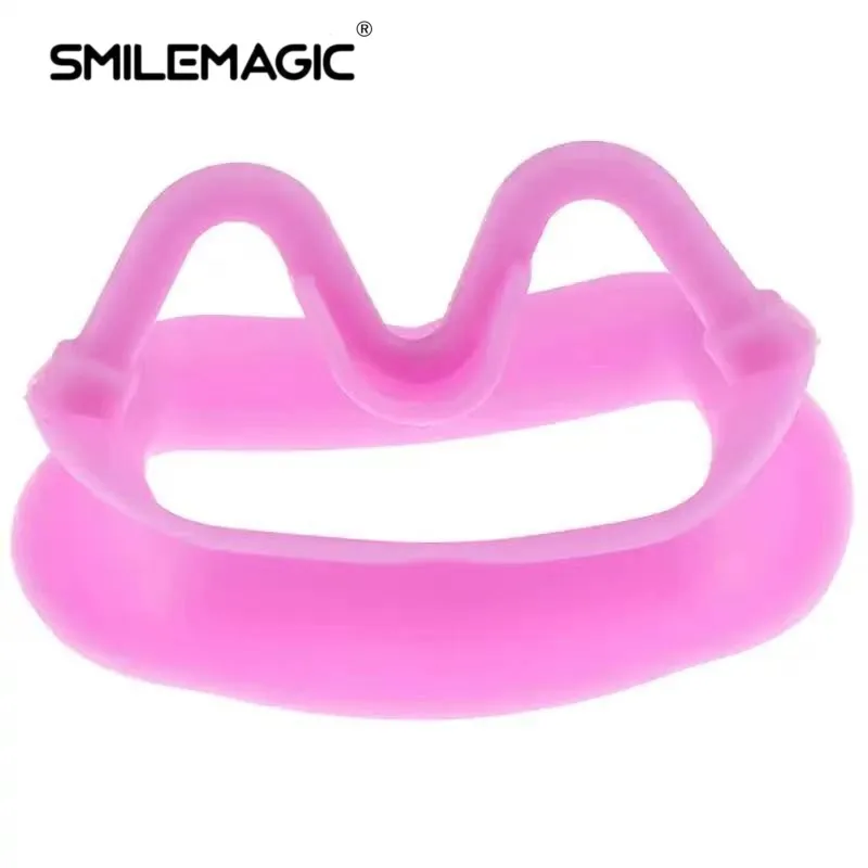 Dental Soft Silicon 3D Lip Cheek Retractor Mouth Opener Cheek Expand Dental Orthodontic Consumables 4 Colors Available