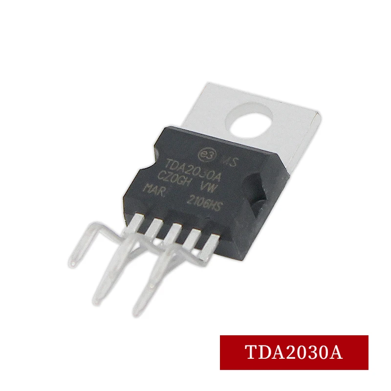 5pcs/10pcs TDA2030A Linear Amplifiers TDA2030 TO-220 IC Hi-Fi AUDIO AMPLIFIER 5Pin Electronic Component