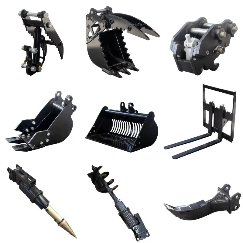 Accessories for Mini- s: Digging Bucket, Quick Change Hydraulic Bucket, Full Set of High Quality