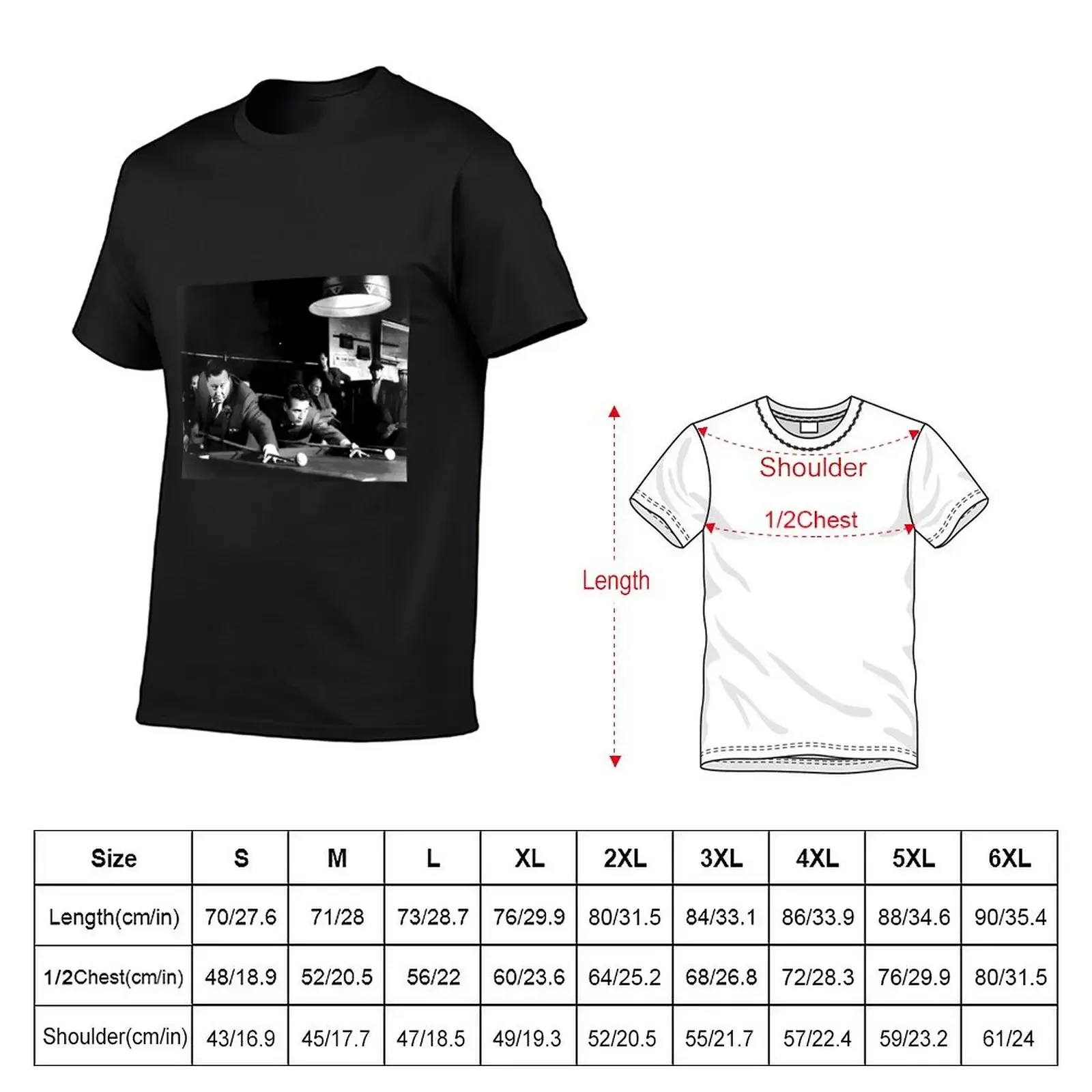 jackie gleason and paul newman T-Shirt new edition customs korean fashion mens t shirts casual stylish