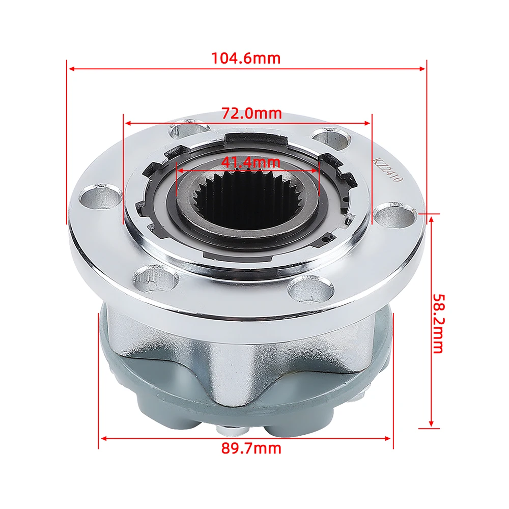 MB886389 28 Teeth Manual Freewheel Hub For Mitsubishi Pajero Montero Pickup Triton L200 L300 Manual 4WD Four Wheel Drive