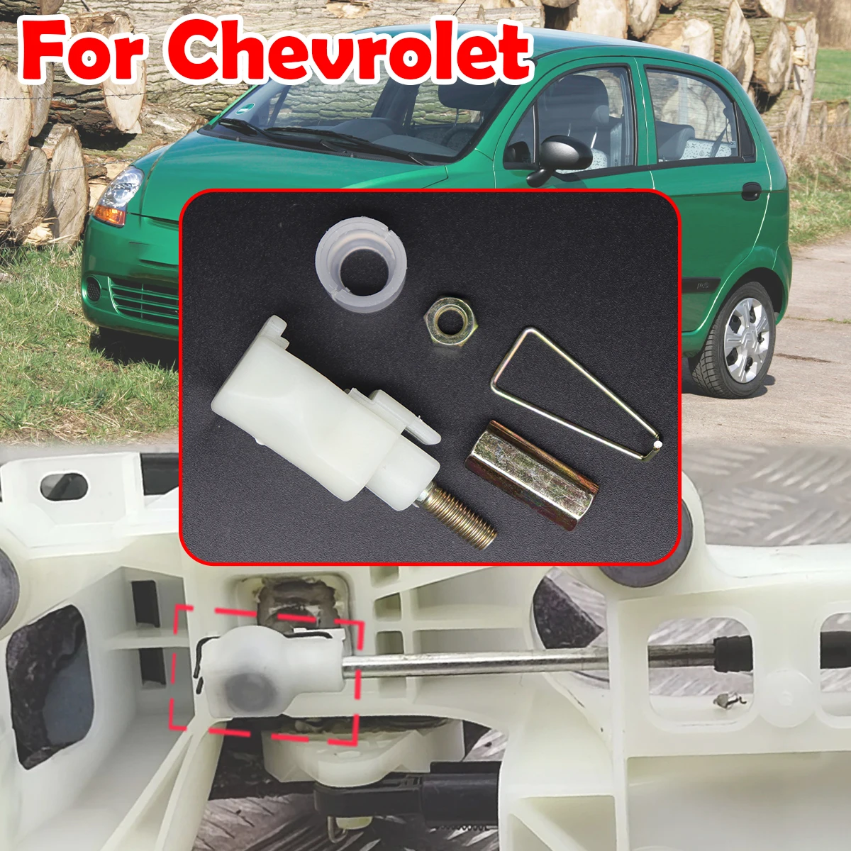 

For Chevrolet Matiz Spark Gear Shift Cable Eyelet Linkage Control Bushing Gearbox Shifter Lever Selector End Rod Connect Bush