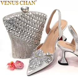 Venus Chan-zapatos de tacón alto con punta en pico para mujer, calzado sencillo y versátil, cómodo de llevar, para fiesta y bolso, 2023