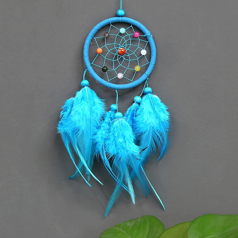 Dream Catcher Light Feather Wind Chimes Decorations Hanging Art Gifts To Friends Creative Valentine\'s Day Gifts Home Ornament