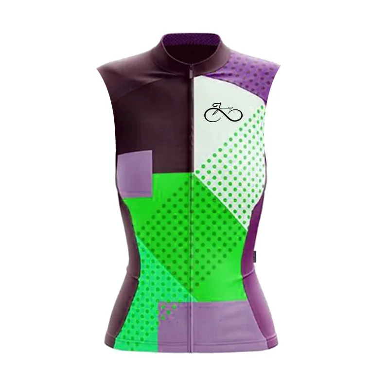 Women Summer 2023 Breathable Cycling Vest Fashion Running Gilet Sleeveless Lightweight Maillot Ciclismo MTB Mountain Bike Jacket