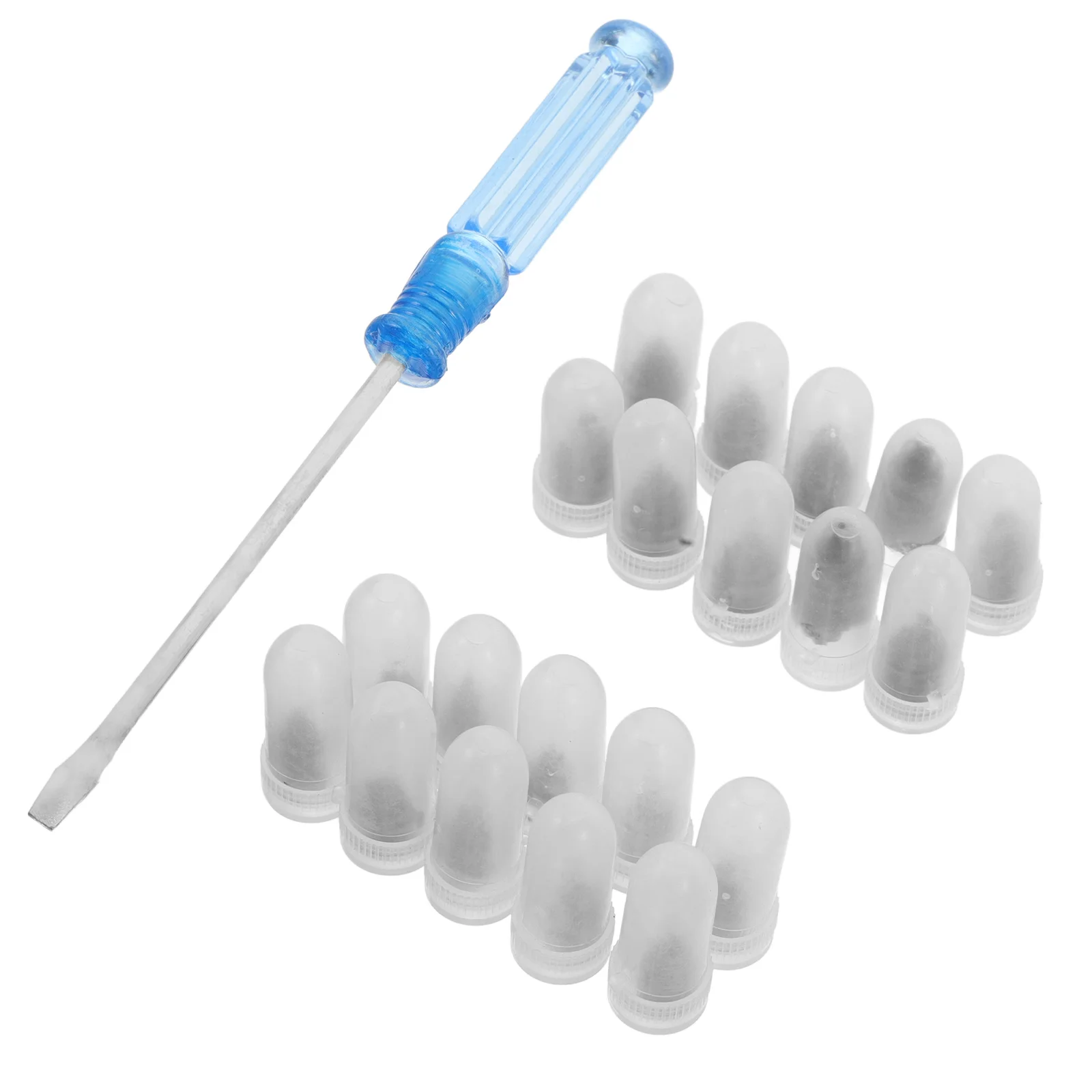 

20pcs Plug Screws Self Repairing Plugs Car Motorcycle Vacuum Tire Repair Tools Durable Materials Easy Use Tire Screw Plug