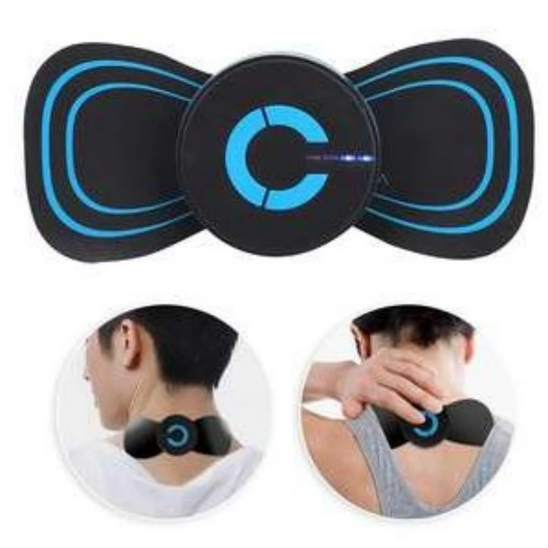 Neck Stretcher Electric Massager Cervical Massage Patch Pulse Muscle Stimulator Portable Relief Pain Neck Massage Instrument