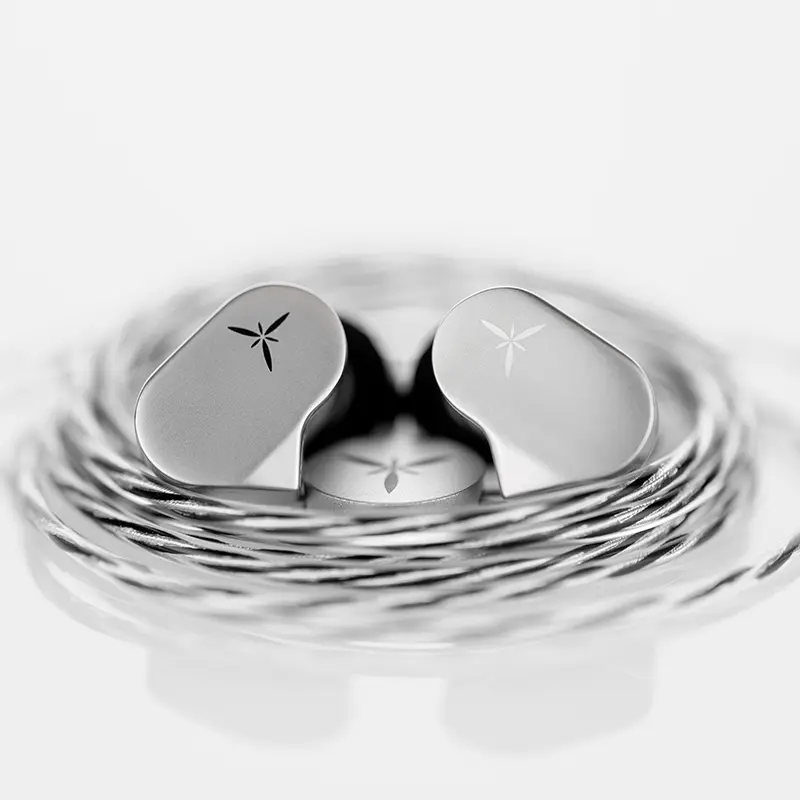سماعات أذن MOONDROP LAN HIFI سلكية IEM بقطر 0.78 ملم مع غشاء مركب مطلي بالبريليوم وكابل قابل للفصل - 2