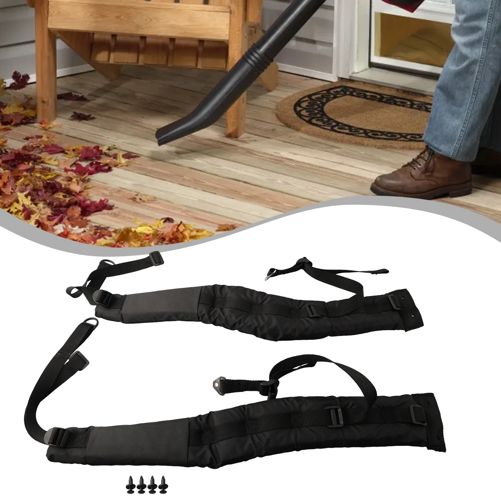 Enhance the Comfort and Performance of Your For Echo Leaf Blower with Our Replacement Backpack Strap Kit Left and Right