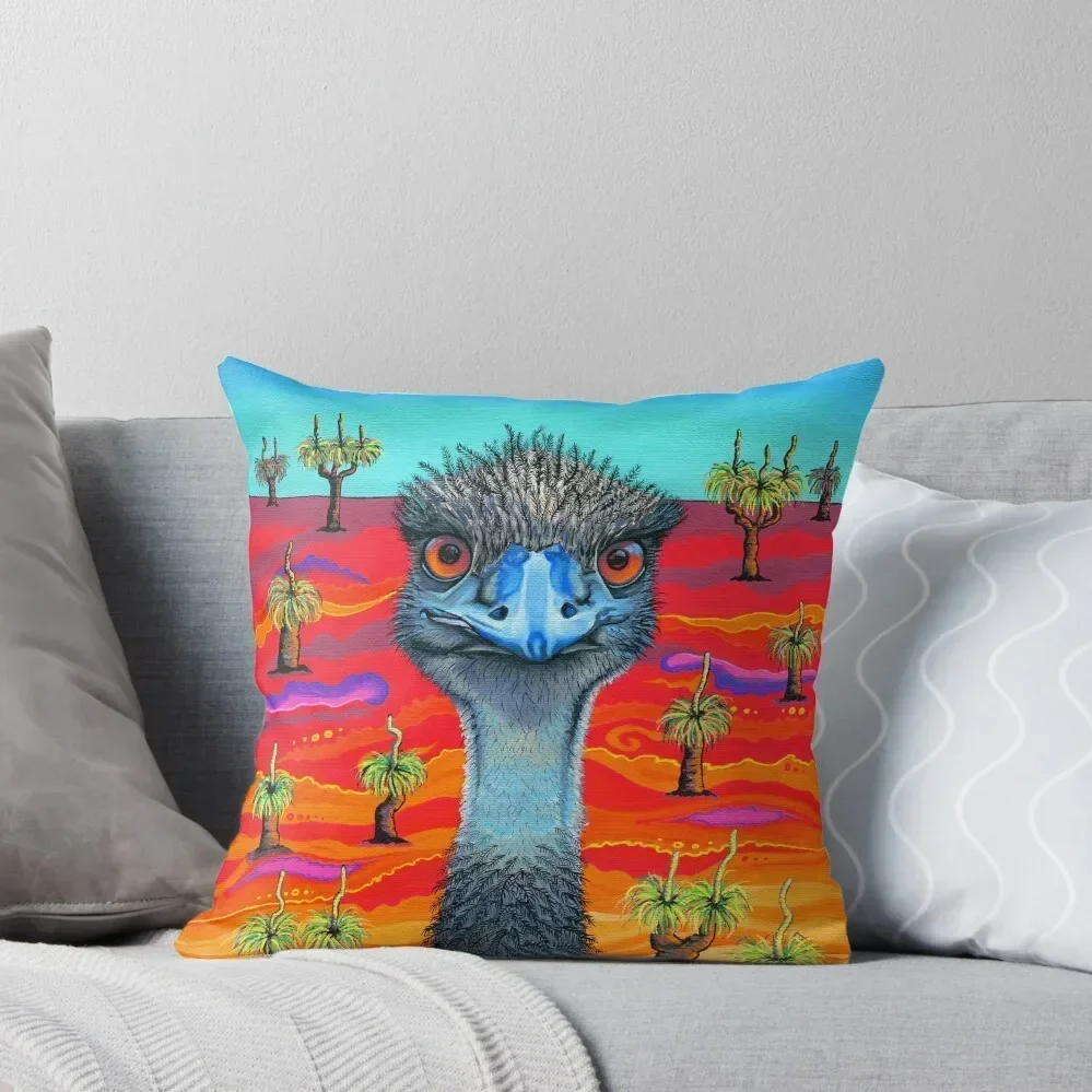 Emu Aussie Throw Pillow Sofa Cushions Covers Custom Cushion Sofa Pillow Cover pillow