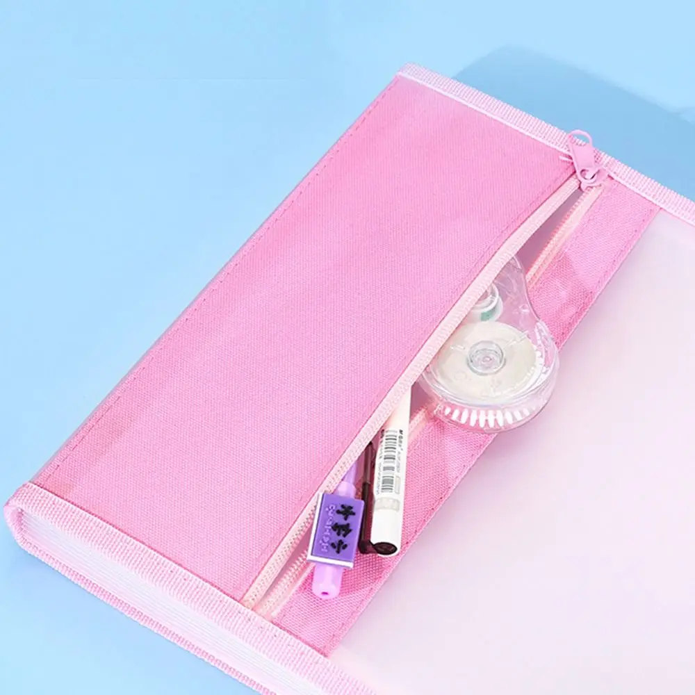

Vertical Accordion Zipper Bag 13 Pockets Waterproof Test Paper Storage Bag Large Capacity Classified Storage Document Pouch
