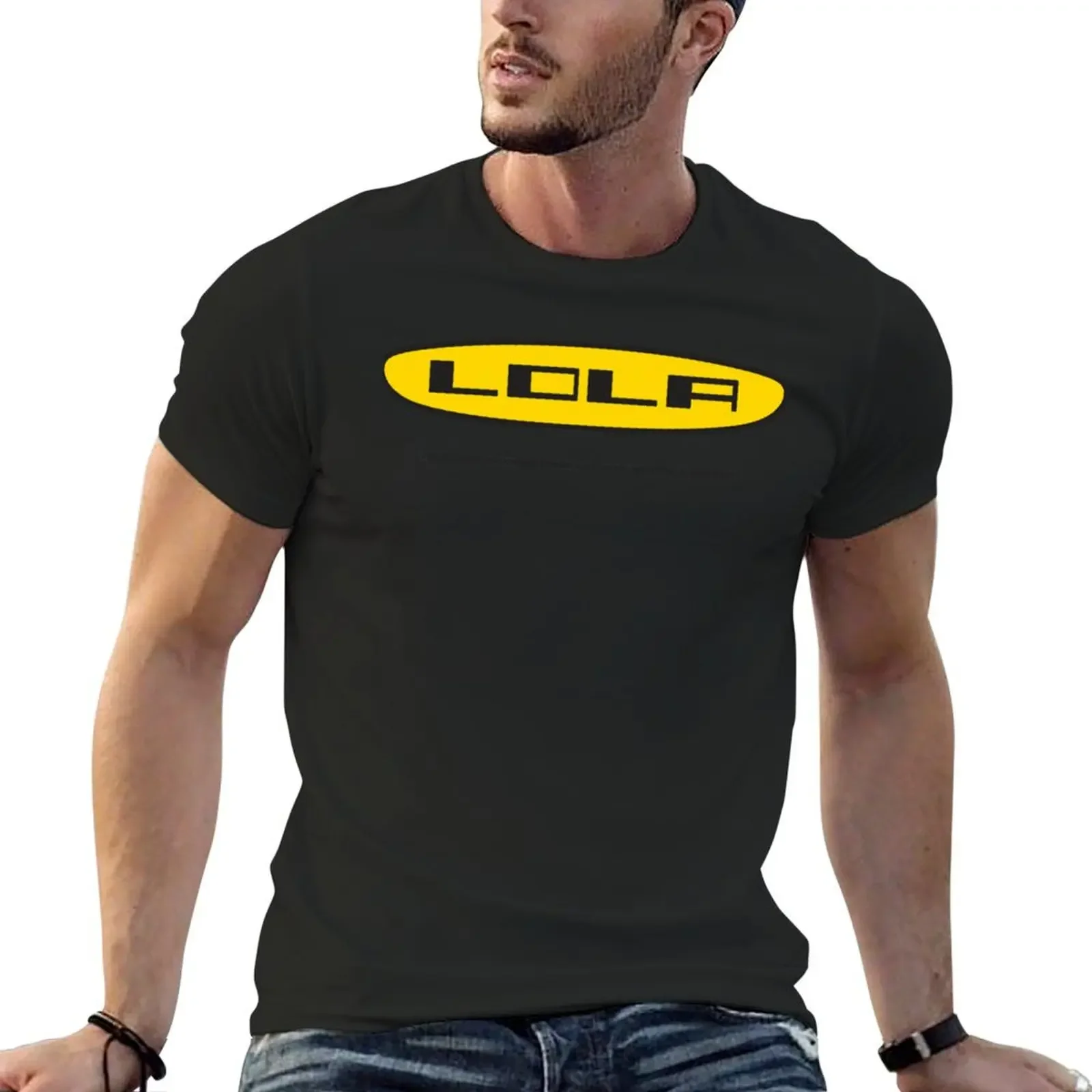 Lola Racing cars 1960&x27;s logo - with original factory address T-Shirt Aesthetic clothing vintage t shirts tshirts for men