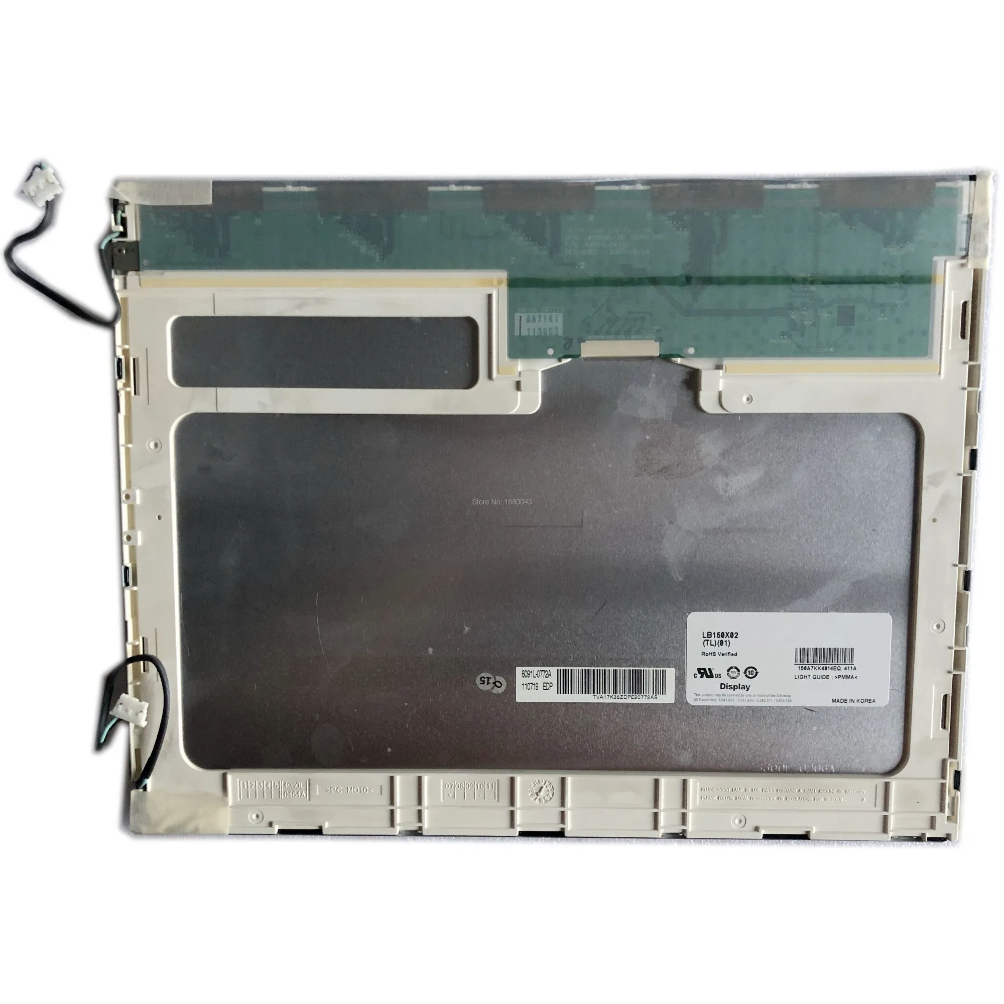 LB150X02 TL01 LB150X02(TL)(01) LB150X02-TL01 1024*768 Laptop LCD SCREEN Panel