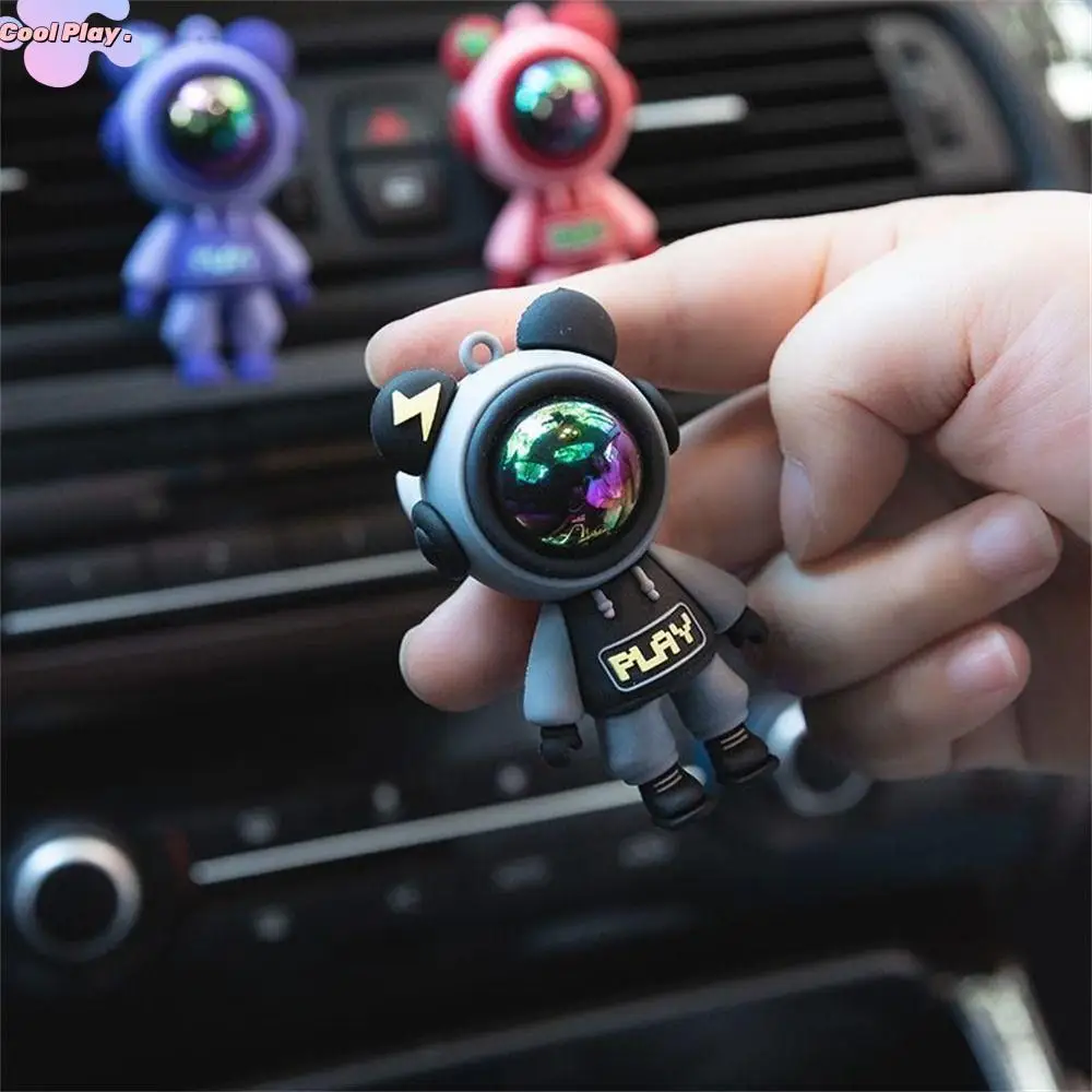 

Astronaut Car Aromatherap Cilp Air Freshener Decoration Car Cilp Automobile Cartoon Air Vent Ornament Car Interior Accessories
