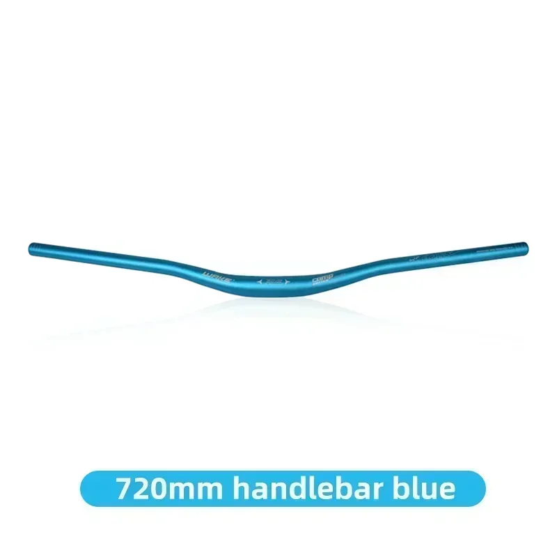 WAKE Fahrradlenker 720 mm/780 mm 31,8 mm Aluminiumlegierung Ergonomisches Design Mountainbike MTB-Lenker für Fahrradzubehör
