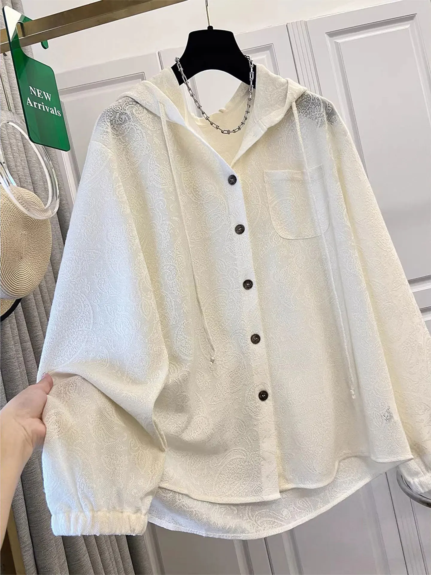 

Модная женская толстовка с капюшоном и длинным рукавом, свободного кроя, повседневная, весна 2026, больших размеров, стильная, универсальная, омолаживающая модель