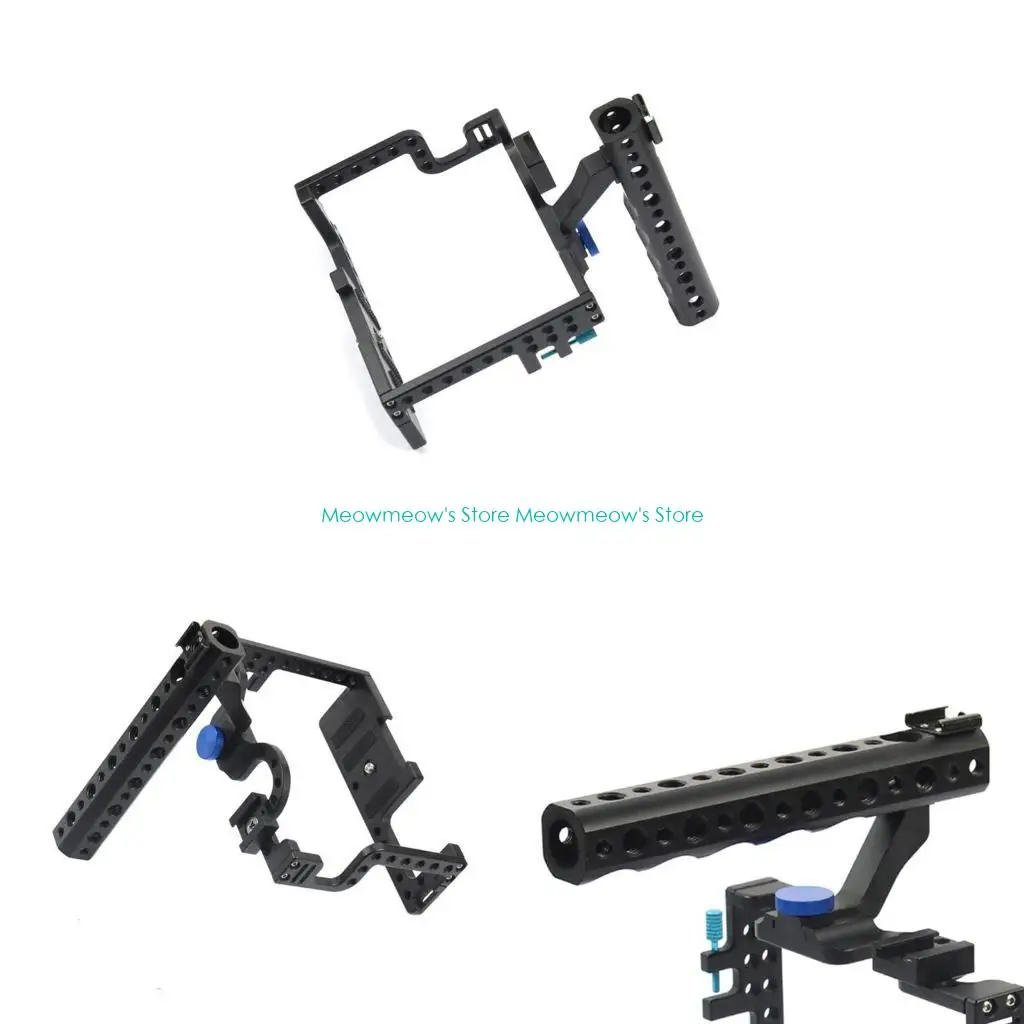 

W91A Клетка для камеры с верхней ручкой, защитная рамка для чехла, монтажный кронштейн системы беззеркальной камеры для GH5