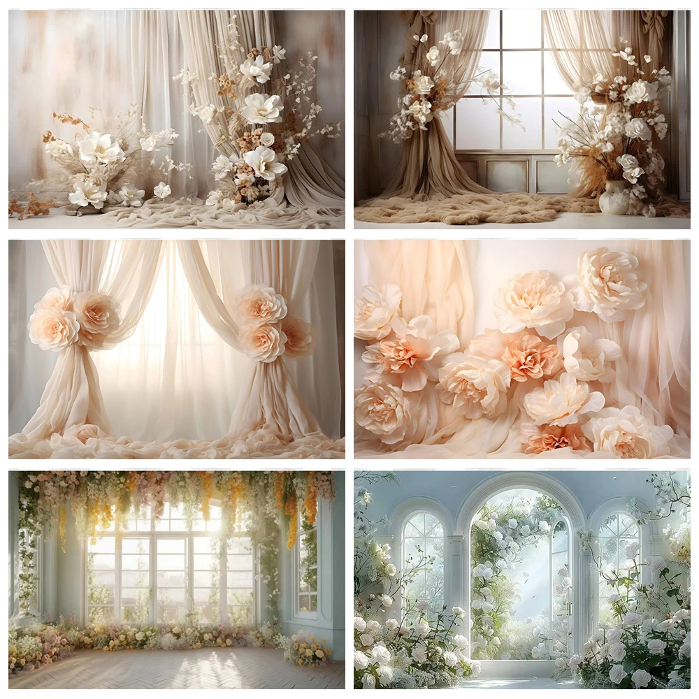 

Bohemian Style Photography Backdrops Bohemian Room Backdrop White Brick Wall Pillow Dream Catcher Background Baby Summer Spring