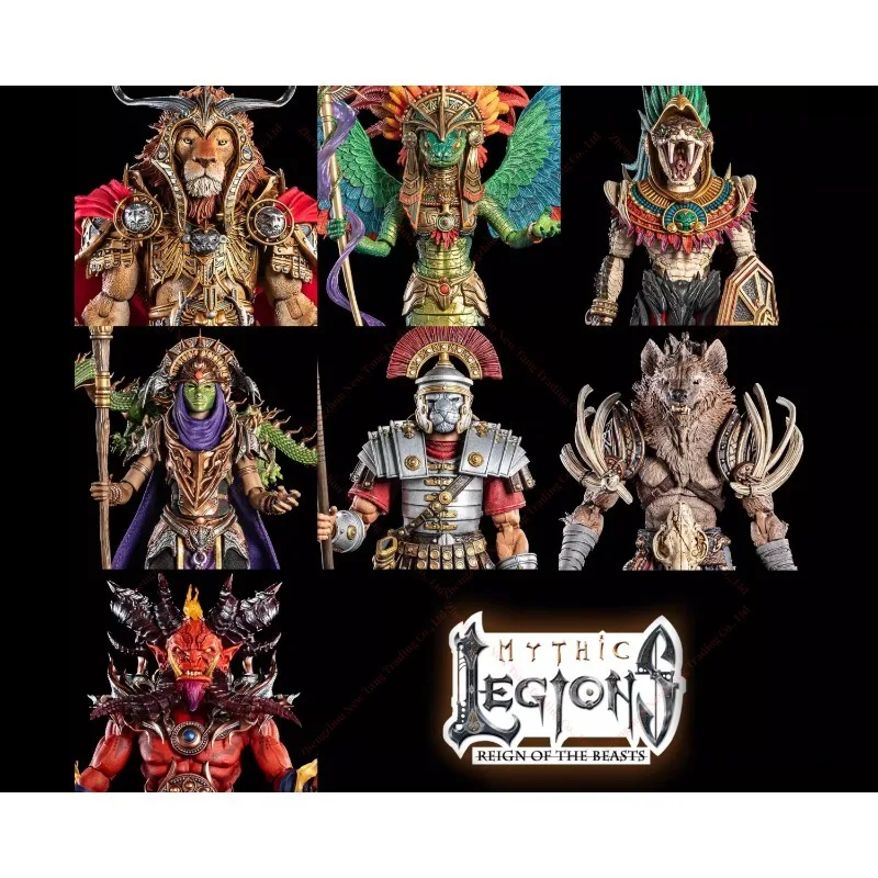 

【Предпродажа】Четыре лошади, мифический легион, зверь, лидер, король Лев, змея, Бог и т. д., 7-дюймовая фигурка