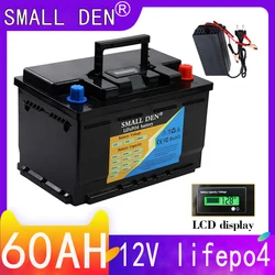 New 12V 24V 35AH 60ah 70ah 100ah 160ah Lifepo4 battery built-in BMS electric boat RV car grade rechargeable battery solar energy