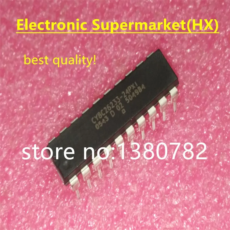 

Free shipping 2pcs-10pcs CY8C26233-24PXI CY8C26233 NEW DIP-20 IC In stock!