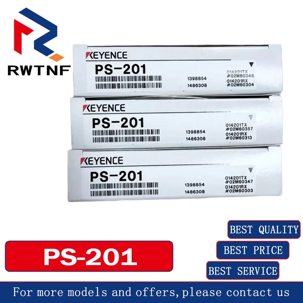 Brand New Genuine PS-201 KEYENCE split-type photoelectric sensor with opposite-emission induction head，warehouse stock