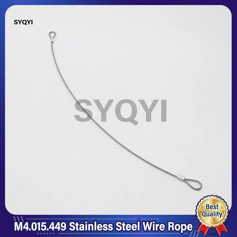 Best Quality M4.015.449/02 Stainless Steel Wire Rope L = 410mm Offset For Heidelberg SM74 PM74 Printing Machine Parts