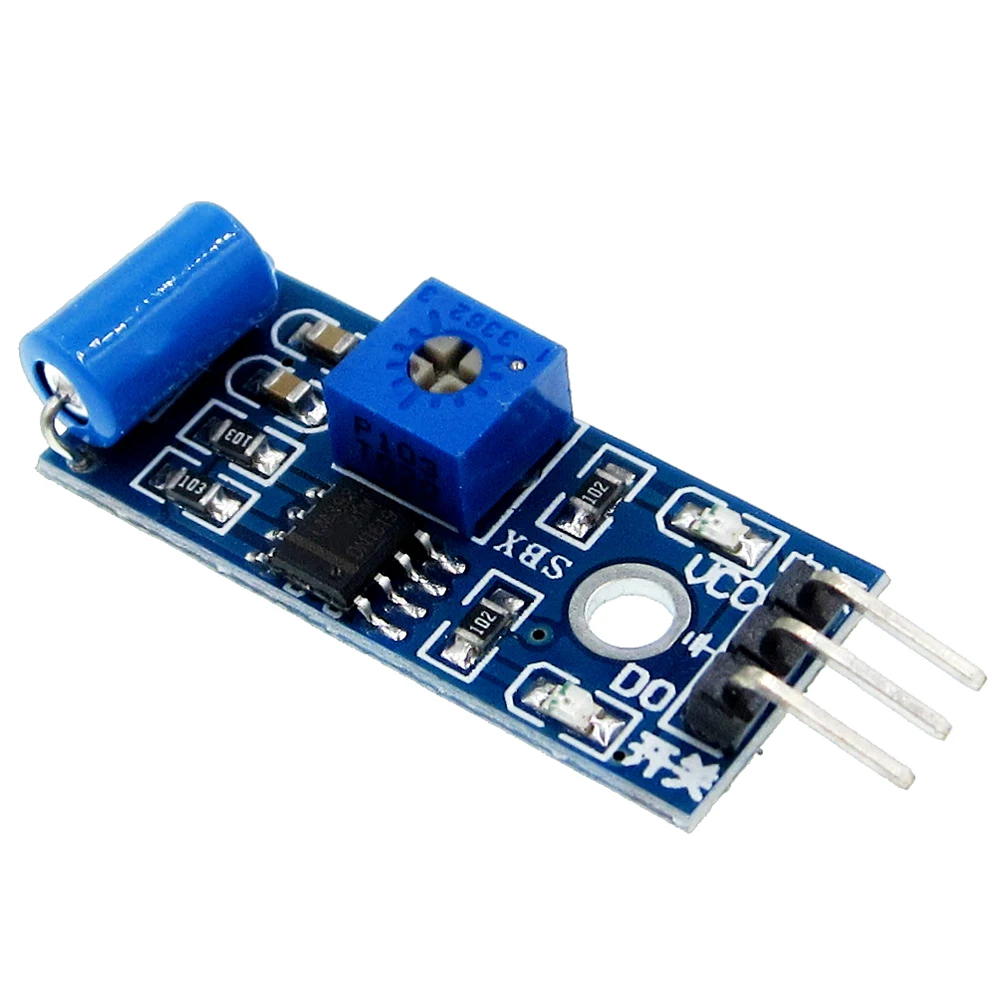 20PCS SW-420 Motion Sensor โมดูลนาฬิกาปลุกเซนเซอร์โมดูลเหนี่ยวนําการสั่นสะเทือน