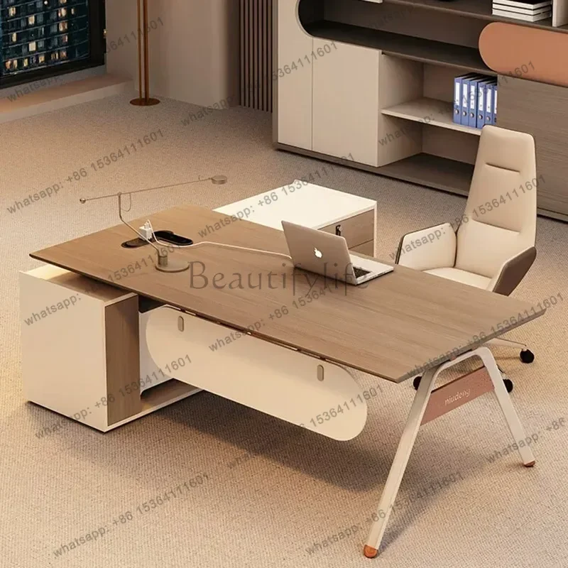 PG Storage Nordic Office Desk Organizers Aesthetic Design Modern Computer Office Desk Decoration Luxury Ufficio Trendy Furniture