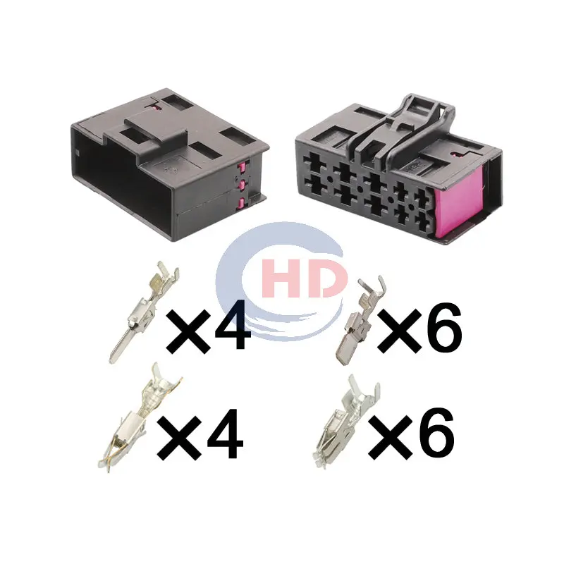 

1-20 sets 10 Pin Car Seat Heating Wiring Harness Unsealed Electric Socket Assembly 7L0972762 8E0972710