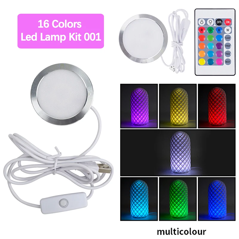 

For Bambu Lab Led Lamp Kit 001 Hardware Bambulab Light Kit 00 White /Cold/Warm Light Parts DIY Model Without 3D Printing Parts