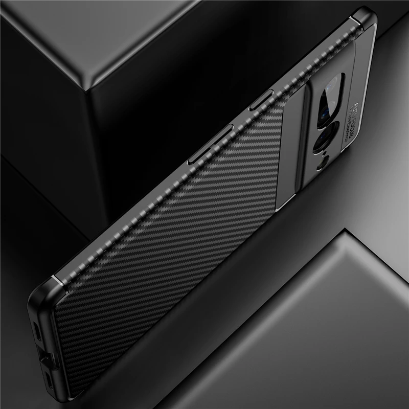 Funda de fibra de carbono para Google Pixel 7 Pro, Funda de silicona para parachoques, Funda ultrafina para Google Pixel 7 Pro para Google Pixel 6